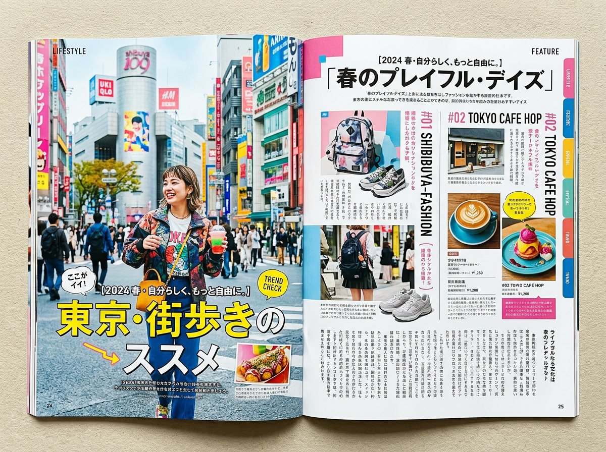 雑誌エディトリアル